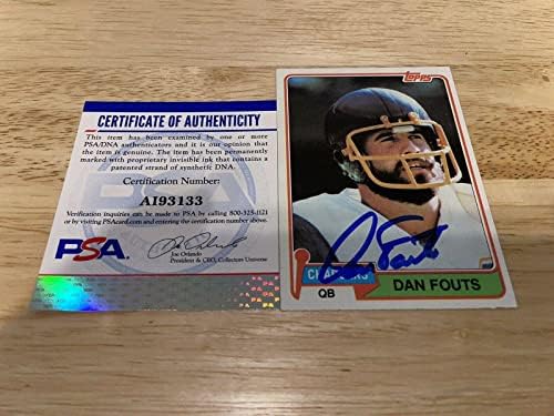 Dan Fouts Aláírt Kereskedelmi Kártya San Diego Chargers PSA/DNS 2 - Dedikált NFL Labdarúgó-Kártyák