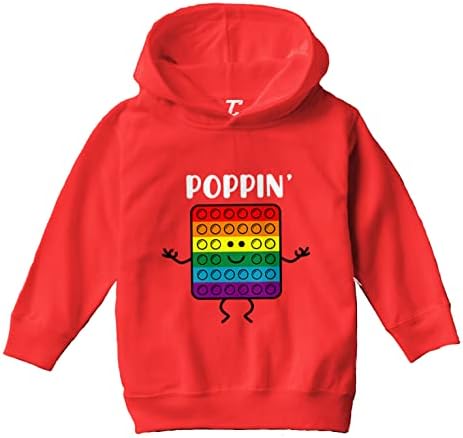 Tcombo Poppin' - Popper Fidget Pop Kisgyermek/Ifjúsági Polár Kapucnis Felső