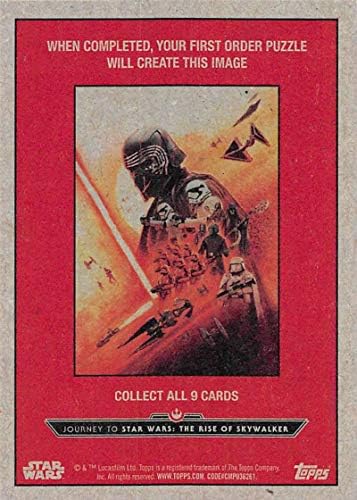 2019 Topps Star Wars Utazás Emelkedik a Skywalker 100 Néző a Pusztaság Trading Card