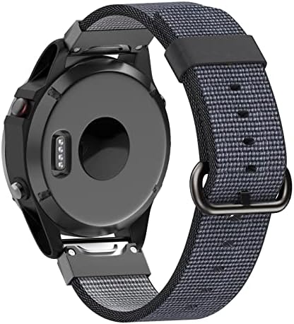 GQMYOK 22mm Nylon Watchband A Garmin Fenix 6 6X Pro Csuklópánt Heveder Fenix 5 5Plus 935 S60 Quatix5 gyorskioldó Smartwatch