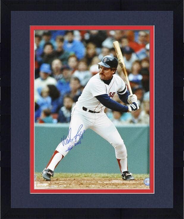 Keretes Wade Boggs Boston Red Sox Dedikált 16 x 20 Fénykép HOF 2005 Felirat, - Dedikált MLB Fotók