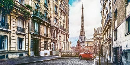 Yeele 20x10ft Eiffel-Torony Hátteret Fotózás Romantikus Franciaország Párizs Régi, Retro Európa Sikátorban Háttér Gyerekek