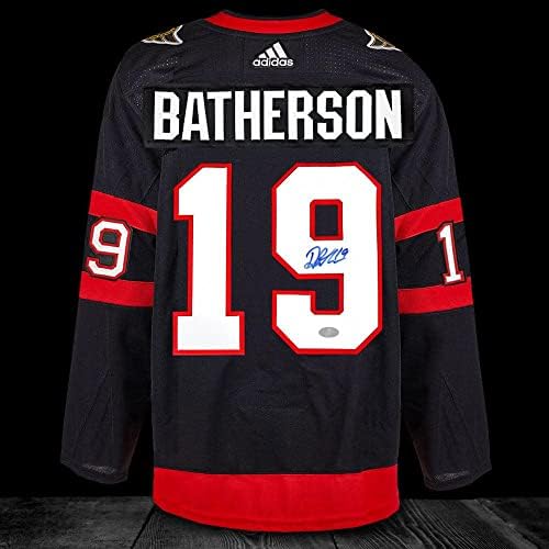Drake Batherson Ottawa Senators Adidas Pro Dedikált Jersey - Dedikált NHL-Mezek