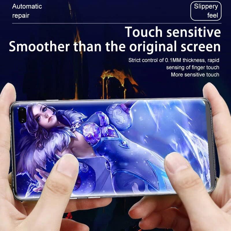 PORRVDP Hidrogél Fólia képernyővédő fólia Samsung Galaxy a51-es 5G, 2 Db Átlátszó Puha TPU Védő Fólia (NEM Edzett Üveg) a