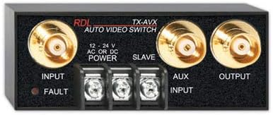 Rádió Design Labs RDL TX-AVX Automatikus Video Kapcsoló - 2x1 - BNC