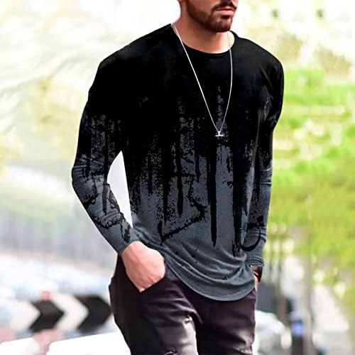 XXBR Katona Long Sleeve T-shirt Férfi ruházat, Őszi 3D Újdonság Utca Hit Jézus Kereszt Nyomtatás Edzés Atlétika Tee Maximum