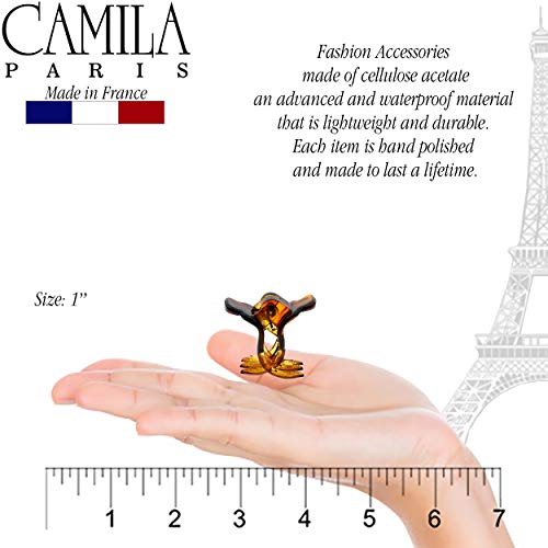 Camila Párizs CP69/2 francia hajcsat a Nők, Kis Lányok, Haj Karom Klipek Állkapocs Divat Tartós, Stílus, Haj, Kiegészítők